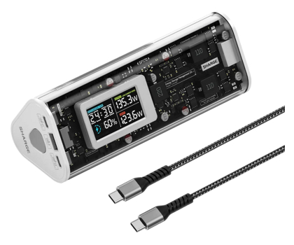 Powerbank Sharge PowerBank Shargeek 170W QC 4.0 PD 3.1 Biały